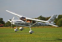 Formation flying during Chrudim Airshow.