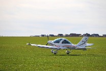 Formation flying during Chrudim Airshow.